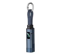 Cable de carga USB 4 en 1 de 65 W Fast Charging Short Lanyard Data Cable Tipo-C USB-A ÚSB-C Interfaz portátil LED Digital Display Çharging Çable For Travel Business And Hotel Use
