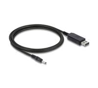 Cable de Carga USB A a DC Delock 1,5 m Negro