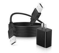 Cable de carga USB A a USB A de repuesto para Stanley Fatmax Spotlight Charger de 5 V para Stanley SL10LEDS, SL10LEDSL, TL450, TL600, SAT3S, SS4LS USB macho a macho tipo A a cable A y más