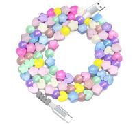 Cable de carga USB A a USB C de 3 pies, bonito cable de carga de coche para iPhone 17 16, cable de carga rápida tipo C y CarPlay para iPhone 17, 16, Pro Max, 16e Air, iPad 10 11, Samsung S25, S24, S23