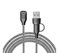 Cable de carga USB C 2 en 1 para Garmin 1,2 m, cargador de cable para Garmin Fenix 8 E 7 7 x 7S