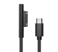 Cable de Carga USB-C 45W para Surface Pro 7, Pro 6, Pro 5, Pro 4, Pro 3 y Go