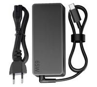 Cable de carga USB-C de 65 W, cargador USB C | Para Lenovo ThinkPad Yoga Chromebook HP ASUS Samsung Surface Huawei MacBook Type C Adaptador Charge