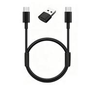 Cable de carga USB C para auriculares Shokz, cargador rápido de 60 W 3 A para Shokz New OpenRun Pro 2/OpenFit 2/OpenComm2 UC/OpenRun Mini C/OpenRun/OpenMove/Q20i, cable de repuesto con adaptador USB a