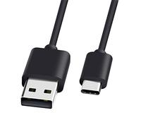 Cable de carga USB-C para Sony WH-1000XM4 WH-1000XM3 WF-1000XM4 WH-XB900N WH-CH510 WI-1000XM2 WI-C200 WI-XB400, AKG Y400 Y600NC, WF-1000NC, WF-1000 0XM3. Auriculares Bose NCH700 (3.3 pies, negro)