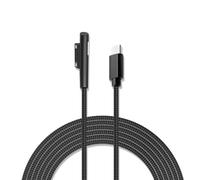 Cable de carga USB C para Surface, cable de carga trenzado de nailon de 2,0 m, para Microsoft Surface Pro 3/4/5/6/7, Go 2, Laptop 1/2/3 y Book1/2, funciona con un cargador USBC de 45W 15V 3A
