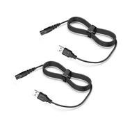 Cable de carga USB compatible con Philips Sonicare Wireless Power Flosser 3000 irrigador bucal cargador para Philips 3000 HX3826/31 -HX3826/33 - Cable de repuesto para cable de carga, 2 unidades