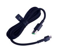 Cable de carga USB compatible con Razer Naga Pro 20000 DPI y Razer Basilisk y Razer Viper Ultimate y DeathAdder V2 Pro Wireless Gaming Mouse (negro)