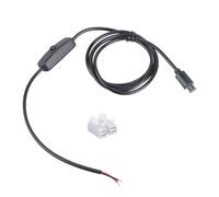 Cable de Carga USB CREATE con Cambio Salida de CORRIENTE DIRECTA 5V Comando de 2 Pines para Cámaras Radiances LED Aislamiento de PVC Permanente Retardante de Cable de Alimentación USB CREATE con