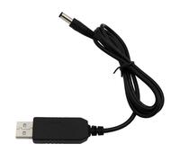 Cable de carga USB DC - Cable adaptador de corriente universal de 58 cm 22,83 pulgadas con carga rápida | Conversor USB DC confiable para aspiradoras, router, masajeador, linterna, dispositivos