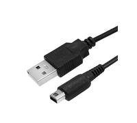 Cable de carga USB de 1,2 m para 3DS / 2DS, compatible con Nintendo DS, DSi, 3DS XL, New 2DS XL, negro, adecuado para diferentes modelos, perfecto para casa y de viaje, jugar mientras se carga