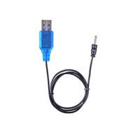 Cable de carga USB de 3,7 V con enchufes de 2,5 mm y conector USB a CC de 3,7 V para mandos a distancia y dispositivos.