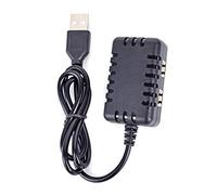 Cable de carga USB de batería LiPo de 7,4 V con 2 conectores XH-3P para coche, barco, Rock Crawler FPV Quadcopter