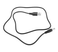 Cable de carga USB negro de 80 cm para papeleras con sensor