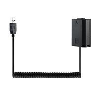 Cable de carga USB NP-FW50 para acoplador CC A7 A7R A7S A7M A7II A7S2 A7M2 A7R2 A6500 A6300