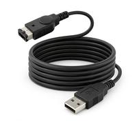 Cable de carga USB para Nintendo DS Fat y Game Boy Advance SP (GBA SP) 1,2 m - [No para DS Lite/DSi/3DS] Cable de alimentación de repuesto para NTR-001 / AGS-001