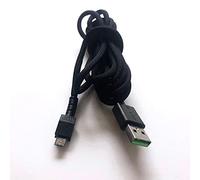 Cable de carga USB para Razer Naga Pro 20000 DPI y DeathAdder V2 pro & Razer Basilisk & Razer Viper Ultimate Hyperspeed Ratón inalámbrico más ligero para juegos (negro)