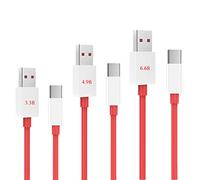 Cable de carga USB tipo C compatible con Oneplus 15 15R 13 12 12R 11 10 Pro 8 7T 7 9R Open Nord N20 2 CE N10 13R 6T 6 5T 5 N100 N200 cable de carga rápida 80W 65W Plus One (paquete de 3 unidades de