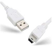 Cable de carga y actualización de mapas GPS de 6 pies para Garmin Navigator Nuvi 50lm 2555lm 40lm 1300 255w 1450 1350 1490 500 205 350 750 500 800 200 y más