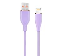 cable de carga y datos gembird de silicona premium de 8 clavijas 15 m violeta