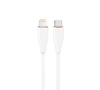 cable de carga y datos gembird usb tipo-c a 8 clavijas 15 m blanco