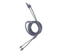Cable de carga y Ethernet 2 en 1 DC/USB-C de 5 m para suministro de energía Mini - 10A con transferencia de datos de 1000 Mbps, diseño resistente al agua para salida (dos en )