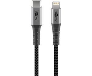 Cable de carga y sincronización USB-C Lightning de Goobay, 2 m