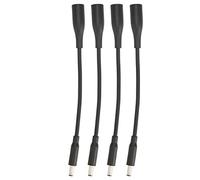 Cable de CC de Conector Conector de 7.4x5.0 Mm a 4.5x3.0 Mm de Punta, para Adaptador de Alimentación de Laptop, Enchufe y Reproducción, Intercambiable, Portátil, Material ABS, 3