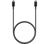 Câble de charge USB Type C Ultra Rapide 45 Watts pour téléphone mobile Samsung 1.8 m Noir