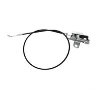 Cable de cierre de actuador de cerradura de puerta trasera superior derecha compatible con furgonetas Fiat Ducato 2006+, Boxer y Relay 2006+, construcción de metal ABS