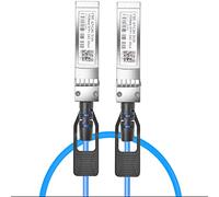Cable de cobre de conexión directa pasiva SFP+ azul de 10 GbE para cable Twinax Force10 CBL-10GSFP-DAC-1.5M 10GBase-CU Ethernet 10Gb/s SFP+ DAC de 1,5 m