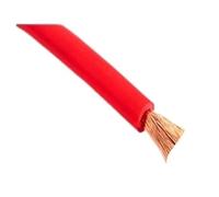 Cable de Cobre Rojo 1/2/3/5/10/20m, eléctrico Flexible PVC, Hilo Muy Suave, Altavoz Led automático, cableado Audio for Coche, 1, 2, 4, 6, 8, 10 AWG(Red 5m,2 AWG)
