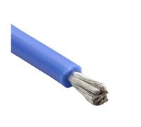 Cable De Cobre Silicona Flexible 1/5/10M, 12, 10, 8 AWG, Cables Iluminación, Alimentación Eléctrica for Coche(Blue,1m 12AWG)