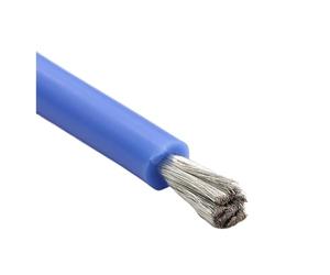 Cable De Cobre Silicona Flexible 1/5/10M, 12, 10, 8 AWG, Cables Iluminación, Alimentación Eléctrica for Coche(Blue,1m 12AWG)