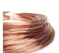 Cable de cobre T2 de 10 m/32,8 pies, rojo, desnudo, 99,90%, 1,5 mm-2,5 mm.(D*2.5mm)