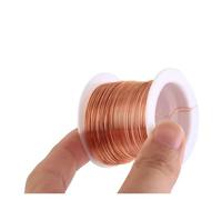 Cable de cobre Tianwandong, alambre magnético, bobinado esmaltado, 10 m/rollo, 0,7 mm,75,8,85,9-1,20(1.10mm 10m)