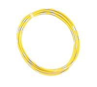 Cable de Coche 5m, Aislamiento Fino PVC, línea Cobre Puro 22/20/18/16/14/13 AWG, Audio for Altavoz, Cables automotrices(Yellow 5 Meters,14AWG Sq2.0mm)