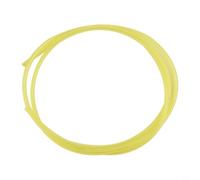 Cable de combustible 1 m, color amarillo, resistente al aceite y al gas, manguera para recortadora, motosierra, soplador para Poulan para Craftsman IDxOD 2 x 3,5 mm, 3 x 6 mm, 3 x 5 mm, 2,5 x 5 mm (2