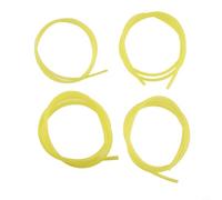 Cable de combustible de 1 m, color amarillo, resistente al aceite y al gas, manguera para recortadora, motosierra, soplador para Poulan para Craftsman IDxOD 2 x 3,5 mm, 3 x 6 mm, 3 x 5 mm, 2,5 x 5 mm
