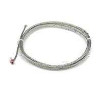 Cable de compensación extensión KJ termopar PT100 RTD 1m for Sensor temperatura 1 Uds(K 2x1x0.4mm 1m)