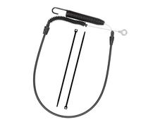 Cable de compromiso para cortacéspedes y tractores T100 T110 T130 T1400 T1600 populares conductos de 61 cm, cable de acelerador de extremo de resorte fiable