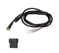 Cable de comunicación de 39,2 cm adecuado para Kukirin G2 Pro/G2Max, conector impermeable de 3 pines de 135 mm, arnés de cableado integrado