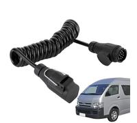 Cable De Conector De Remolque - Resistente al agua, Extensión De Enchufe De Remolque, Conector De Cableado De Cable | Adaptador Envuelto De Remolques Para Una Amplia Gama De Vehículos, De Camiones A