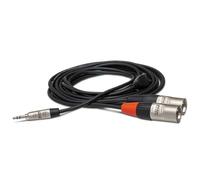 Cable de conexi n est reo profesional Hosa HMX-003Y (con conector TRS de 3,5 mm a conector XLR doble) de 90 cm