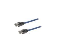 Cable de conexión CQ8076S S/FTP Cat 8.1 Line Cu LSZH azul 5m 26AWG venas: 8...