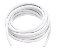 Cable de conexión de 5 metros, cable redondo de espuma de sellado de 6 mm, tiras de sellado de espuma de silicona, cable de conexión negro, perfil de relleno de junta para juntas y relleno de hormigón