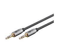 Cable de conexión de audio Goobay Plus de 3,5 mm estéreo, 2,0 m