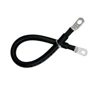 Cable de conexión de batería de coche M8-Black New Energy, 0, 2, 4, 6, 8 AWG, con conector M8, cable de conexión solar de cobre estañado for coche.(20CM,2 AWG)