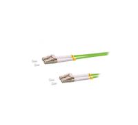 Cable de conexión de fibra FP5LC10 OM5 en ambos lados, LC/UPC 10m LSZH verde ...