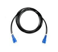 Cable de conexión de fibra óptica blindado de 2 núcleos monomodo 40 m-120 m 3 mm E2000 Cable de conexión DX para exteriores (Pregúntame qué conector)